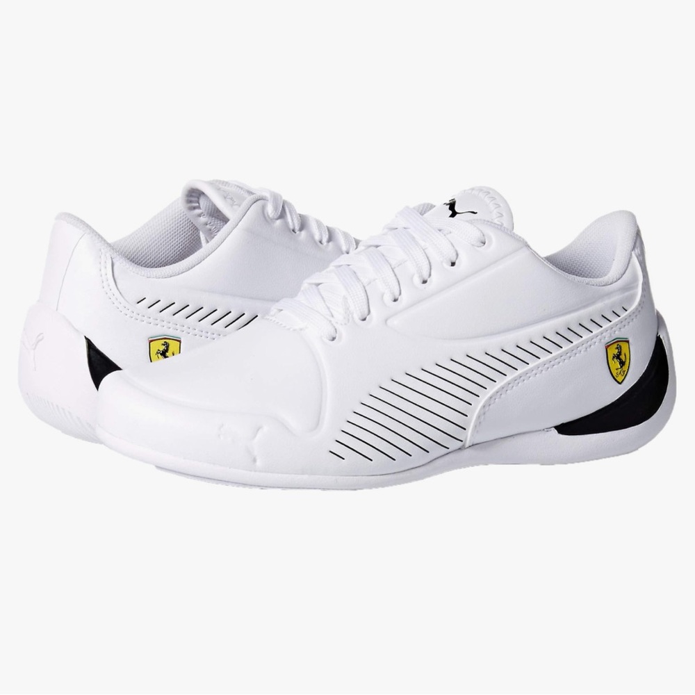 Puma Scuderia Ferrari Drift Cat 7S Ultra 306424-02 White Men's Shoes Size 9.5